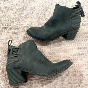 ROXY Vegan Leather Ankle Boots